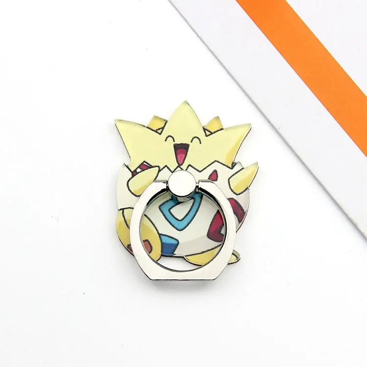 Pokemon pikachu Anime Charmander Bulbasqur Mobile Phone Ring Stand Various Styles Portable Suitable Anime figure kids Toy gifts