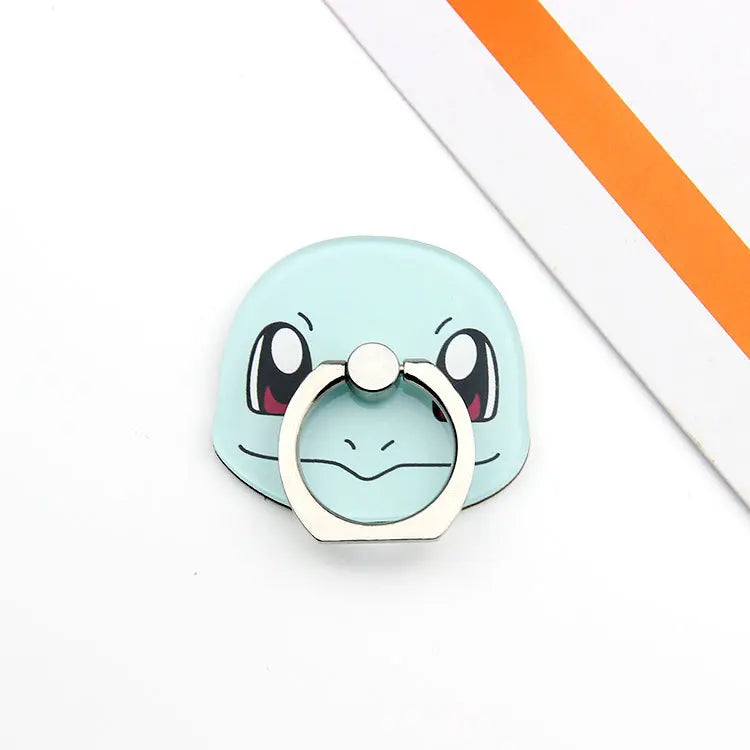 Pokemon pikachu Anime Charmander Bulbasqur Mobile Phone Ring Stand Various Styles Portable Suitable Anime figure kids Toy gifts