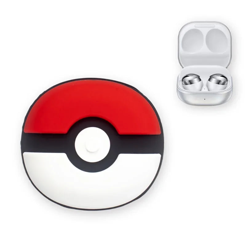 Pokemon Poke Ball For Samsung Galaxy Buds 2 Pro Case For Samsung Buds Pro Live Soft Cover for Buds2 Pro Buds live Capa Funda