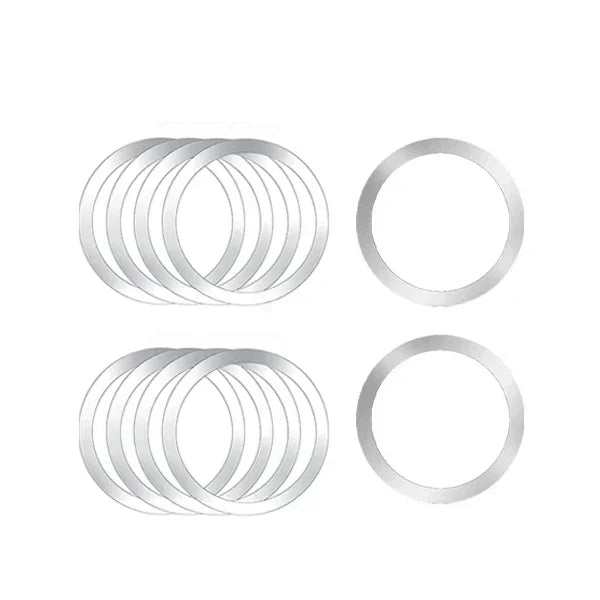 for Magsafe Magnetic Metal Ring for IPhone 15 14 13 Pro Max Magnet Adsorption for Samsung Huawei Xiaomi Wireless Iron Sheet.