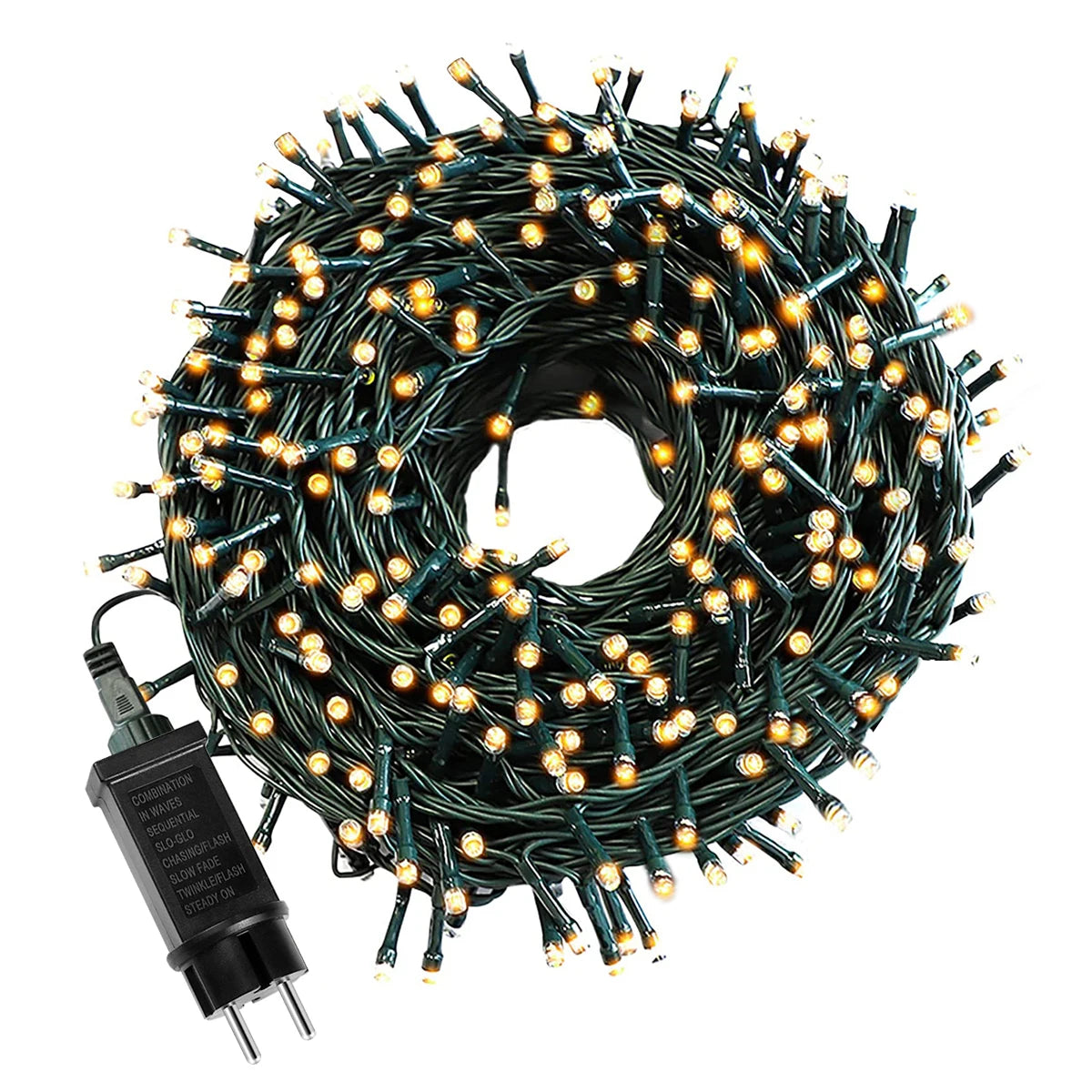 50M 100M 24V LED Christmas Lights Fairy Garland String Light Waterproof For Outdoor Garden Home Holiday New Year Party Decor.