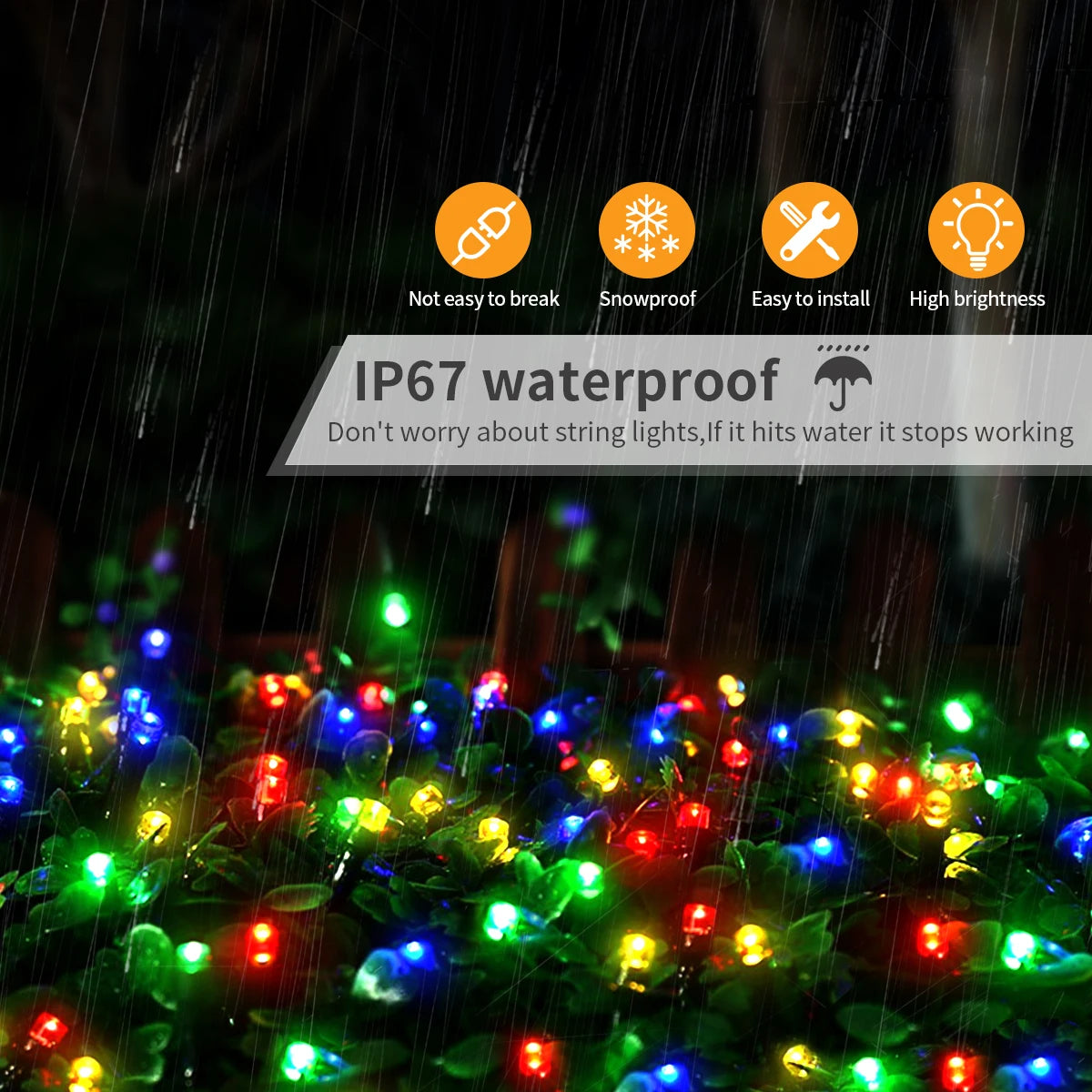 50M 100M 24V LED Christmas Lights Fairy Garland String Light Waterproof For Outdoor Garden Home Holiday New Year Party Decor.